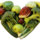 Herz aus Obst und Gemüse